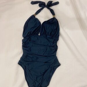 Lenny Niemeyer Blue Stone One-Piece Swimsuit